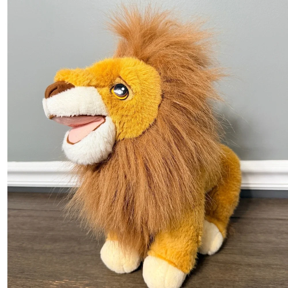 Disney The Lion King Simba Plush Mattel 1993 Vintage Stuffed Animal  Toy